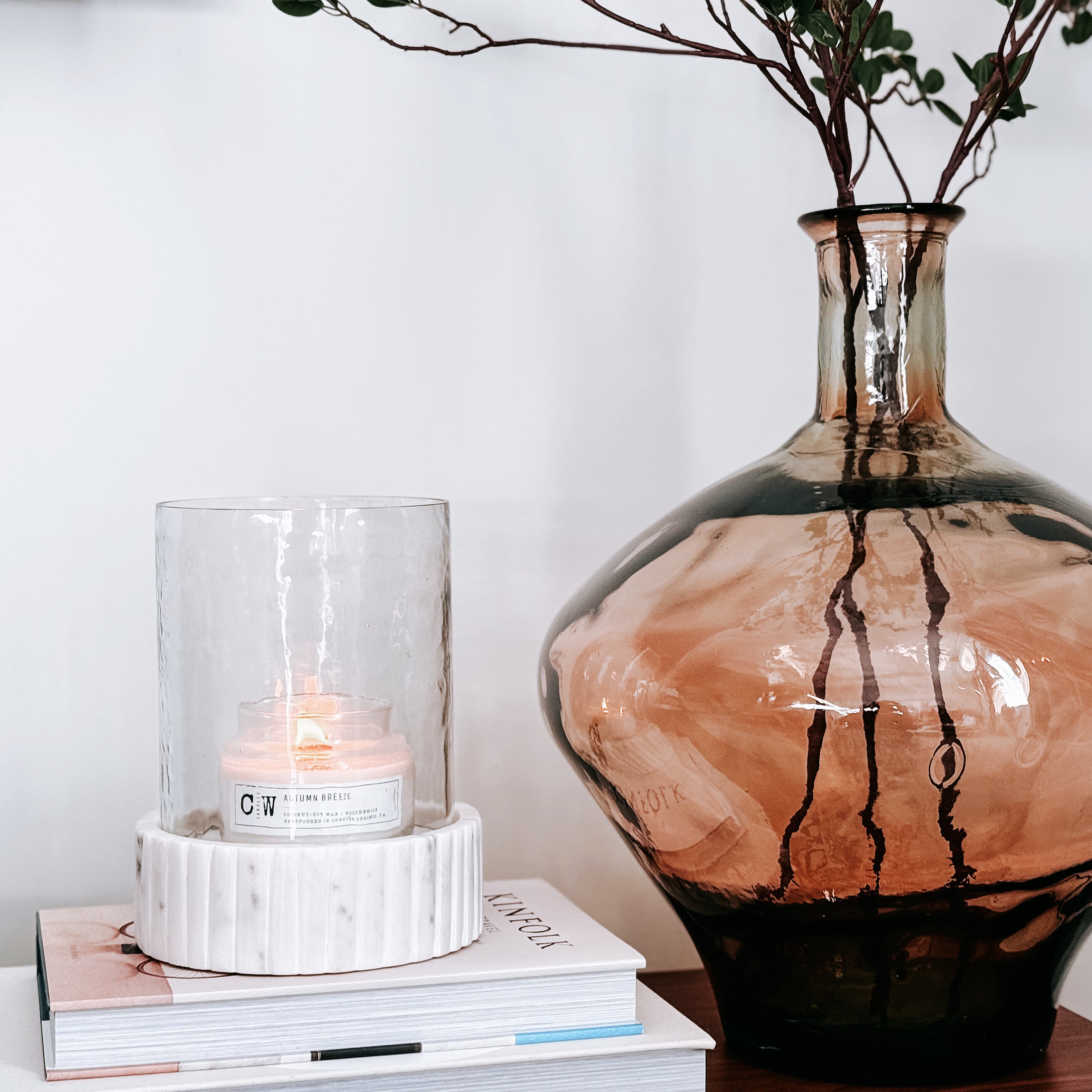 THE MINIMALIST - Clean Burning Non-Toxic Coconut Wax Candle